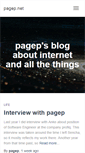 Mobile Screenshot of pagep.net